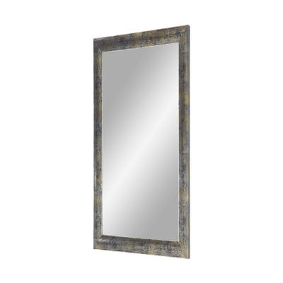 Trend 35 Wall Mirror, 65 x 85 cm, Blue/Silver/Gold Frame