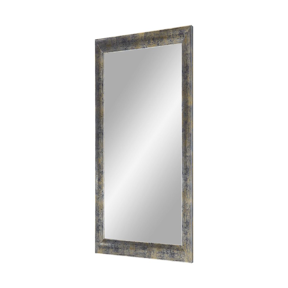 Trend 35 Wall Mirror, 65 x 85 cm, Blue/Silver/Gold Frame