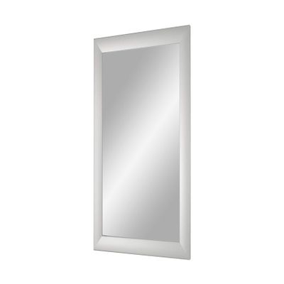 FRAMO Trend 35 Wall Mirror 70 x 90 cm, Matte Silver Frame, Custom-Made