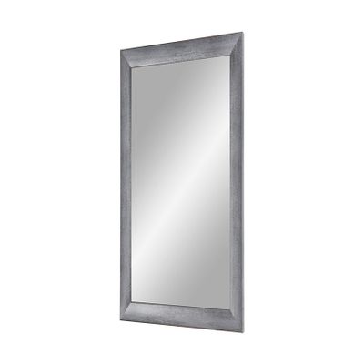 FRAMO Trend 35 Wall Mirror, 70 x 120 cm, Gray-Washed 35 mm MDF Frame