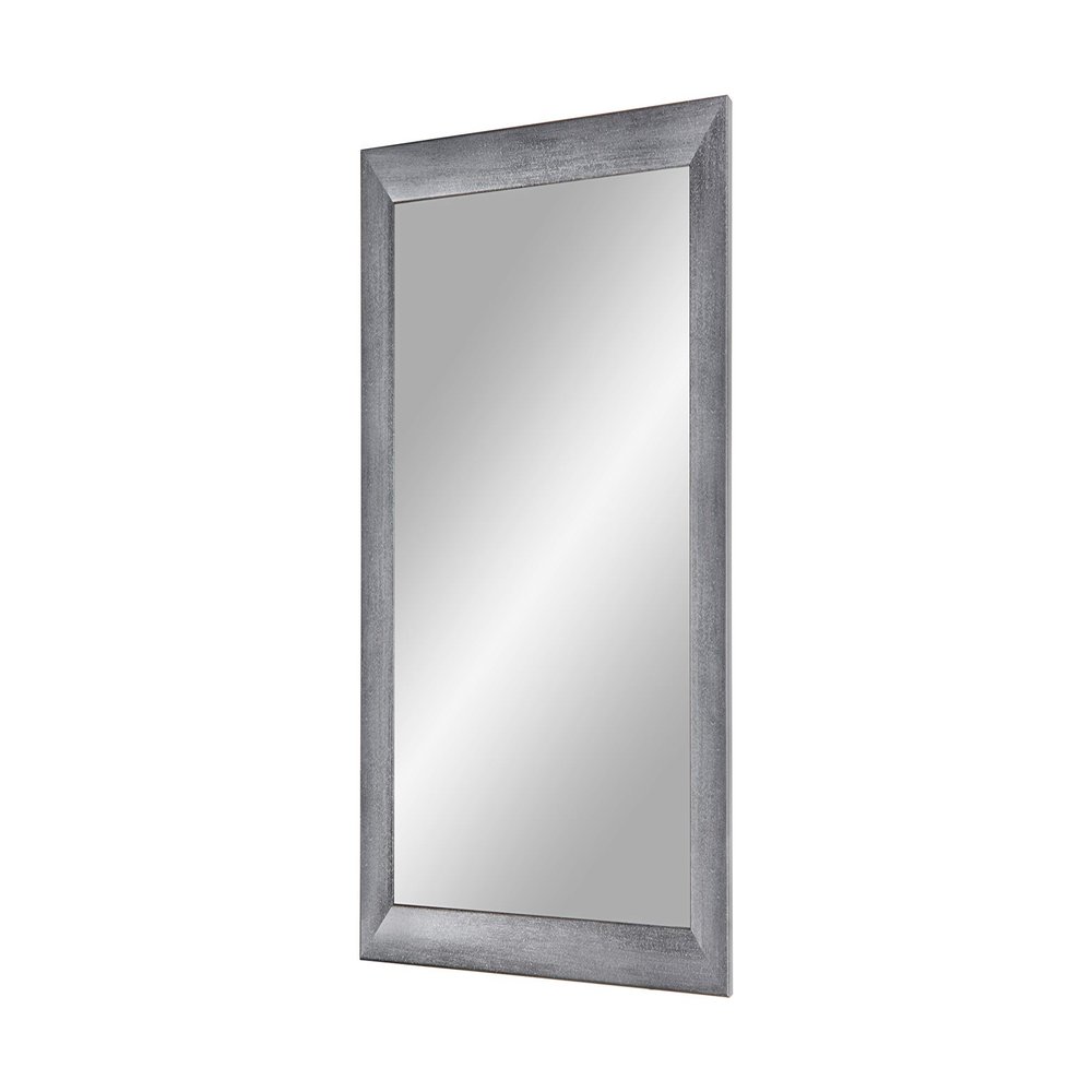 FRAMO Trend 35 Wall Mirror, 70 x 120 cm, Gray-Washed 35 mm MDF Frame