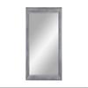 FRAMO Trend 35 Wall Mirror, 70 x 120 cm, Gray-Washed 35 mm MDF Frame view 2