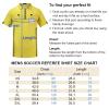 TopTie Men's Soccer Referee Jersey, Official Short-Sleeve Shirt view 2