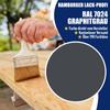 PU Gloss Wood Protective Paint, Graphite Gray RAL 7024, 20 L – Hamburger Lack-Profi view 2