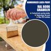 PU Gloss Wood Protection Paint, Gray Olive RAL 6006, 1 L view 2