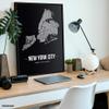 JUNIWORDS City Poster - Choose Your City - Lemgo - 21 x 30 cm - Font B - Black view 2