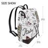 MONTOJ Italian Travel Elements Daypack Backpack view 2