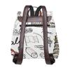 MONTOJ Italian Travel Elements Daypack Backpack view 3