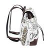 MONTOJ Italian Travel Elements Daypack Backpack view 4