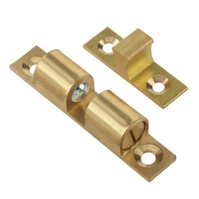 Dzina Adjustable Double Ball Catch, 60 mm, Brass