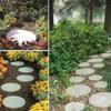 TuToy 35 x 35 cm Round Plastic DIY Concrete Paving Mold view 2