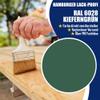 PU Satin Wood Protection Paint, Pine Green RAL 6028, 20 L – Hamburger Lack-Profi view 2