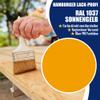 PU Satin-Finish Wood Protection Paint, Sun Yellow RAL 1037, UV- and Weather-Resistant, 2.5 L – Hamburger Lack-Profi view 2