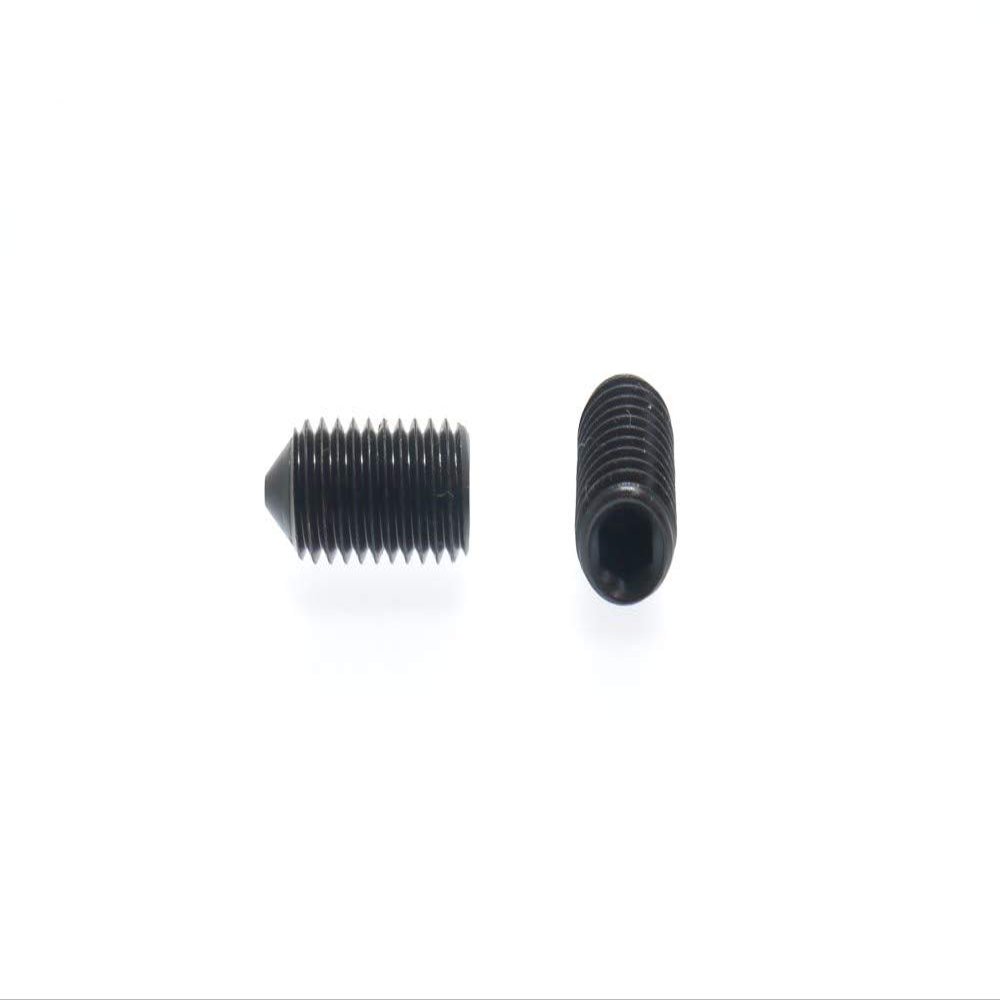 25 Set Screws DIN 914 M4 x 18 mm - Plain Steel