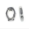 25 Flat Hex Nuts DIN 439 M2 - Zinc-Plated Steel view 1