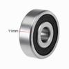 sourcing map Grooved Ball Bearings 6300-2RS Z2, Double-Shielded, 4-Pack view 3