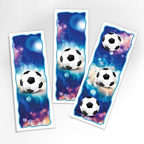 6 Football Bookmarks as Party Favors for Birthdays, Weddings, Baptisms and More
