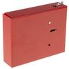 RS PRO Red Steel Key Safe, W 123 mm, H 153 mm, Wall-Mounted view 3