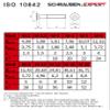 100 Countersunk Screws ISO 10642 10.9 M10 x 16, Zinc-Plated, A2F Tempered view 4