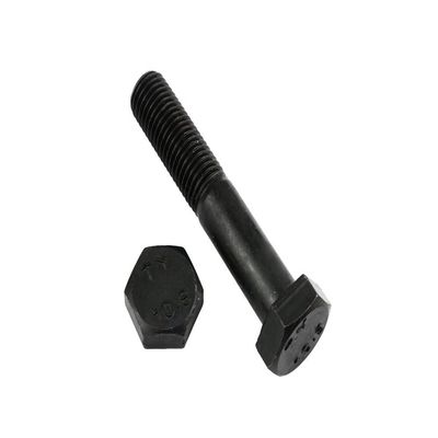 5 Hex Head Screws DIN 960 M10x1.25x50 Fine Thread with Shank – Steel