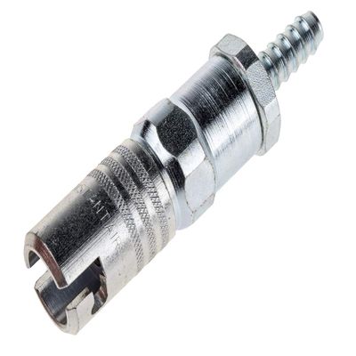 RS PRO Pneumatic Quick-Connect Coupling, Steel, 1/4 in Plug, G, 6.35 mm