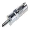 RS PRO Pneumatic Quick-Connect Coupling, Steel, 1/4 in Plug, G, 6.35 mm view 2