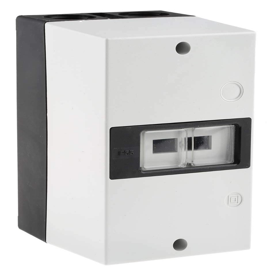 RS PRO DIN Rail Enclosure, 135 mm x 95.5 mm, White, 8 mm DIN Rail, XL-2000-01 Series