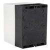 RS PRO DIN Rail Enclosure, 135 mm x 95.5 mm, White, 8 mm DIN Rail, XL-2000-01 Series view 2