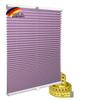 Gardinen21 Made-to-Measure Klemmfix Pleated Blind in Purple, No Drilling view 1