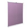 Gardinen21 Made-to-Measure Klemmfix Pleated Blind in Purple, No Drilling view 2