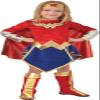 Wonder Woman Costume for Girls, Official DC Comics, Ages 8–10 view 1