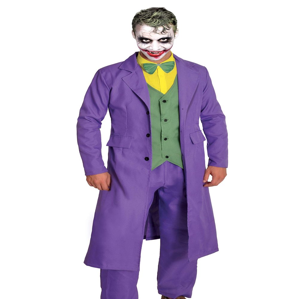 Ciao Joker Adult Costume, Official DC Comics (Size XL)