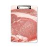 A4 Clipboard with "Pork Raw Meat Food" Inscription view 1