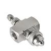 MroMax 1/4 BSP Female Thread 130° Air Atomizing Spray Nozzle, 304 Stainless Steel, 1-Piece view 1