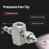 MroMax 1/4 BSP Female Thread 130° Air Atomizing Spray Nozzle, 304 Stainless Steel, 1-Piece view 3