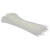 MroMax Cable Ties, 34.8 x 0.4 cm (L x W), Self-Locking, Nylon, White, 150 Pack view 1
