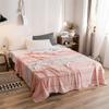 FANSU Soft Flannel Blanket, Plush Printed Throw, Pink, 120 x 200 cm view 2