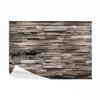 decomonkey Self-Adhesive Wood Photo Wallpaper, 343 x 256 cm, XL Wooden Wall Planks view 1