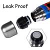 Dog Paw Heart Water Bottle, Leakproof Stainless Steel Thermos, 500 ml view 2