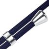 mtb more energy Replacement Strap for Phone Lanyard, Dark Blue, with Silver End Caps view 2