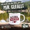 MoonWorks Enamel Mug “I Love Farting” – Customizable view 3