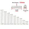 NO LOGO NJ-Spring 10-Piece 3D Printer Feeder Compression Spring Set, 304 Stainless Steel, 25 mm view 2