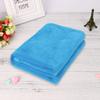 Flannel Fleece Throw Blanket, Extra Soft and Warm, 45 x 65 cm, Sky Blue view 2