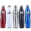 Xiang Ru Leakproof Double-Wall Vacuum-Insulated Stainless Steel Water Bottle, Gold, 500 ml (17 oz) view 3