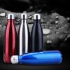 Xiang Ru Leakproof Double-Wall Vacuum-Insulated Stainless Steel Water Bottle, Gold, 500 ml (17 oz) view 4