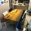 EnHome Rectangular Waterproof Tablecloth, 3D Tree Forest Jungle Print, Polyester, Washable, Stain-Resistant, Sun, 90 x 90 cm view 1