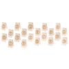 Tubayia 20-Piece Wooden Table Number Cards, 1–20 view 1