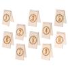 Tubayia 20-Piece Wooden Table Number Cards, 1–20 view 3