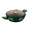 BerlingerHaus Emerald Collection Shallow Pan with Lid, 28 cm view 1