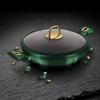 BerlingerHaus Emerald Collection Shallow Pan with Lid, 28 cm view 3
